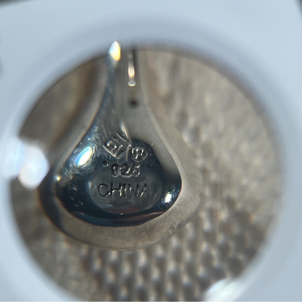 Silpada Sterling Silver Teardrop Dangle Earrings Classic 925 Modern French Hook - Picture 5 of 11